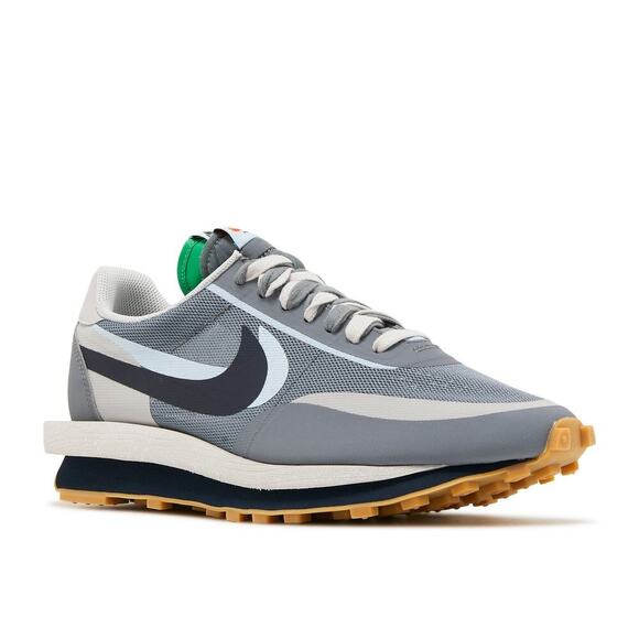 Nike LDWaffle sacai x CLOT Cool Grey/Green Men’s 7 / Women’s 8.5 DH3114-001 - Picture 1 of 15